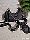 Жіноча сумка Prada на ланцюжку, 22*15 см, 930624, фото 2