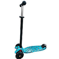 Дитячий самокат X-TREME KS-209W блакитний