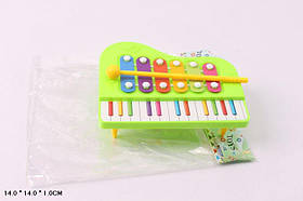 Ксилофон іграшковий рояль 668-8 з молоточком 14×14×1 см