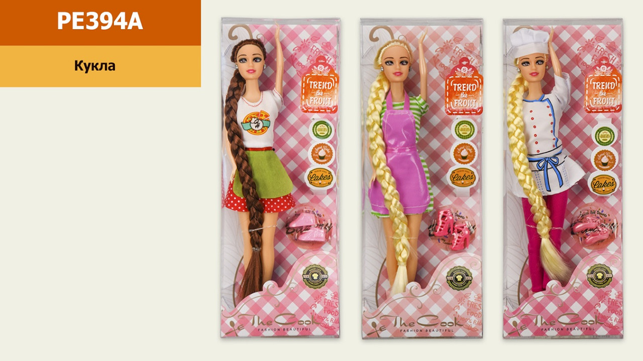 Лялька Барбі PE394A кухар 3 види, фото 1