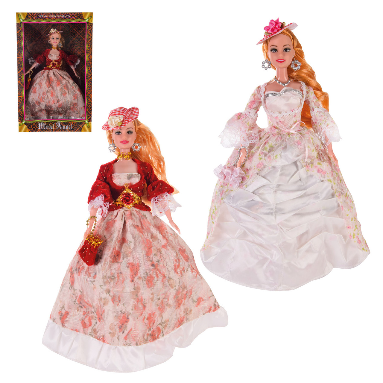 Лялька типу Барбі 0622-1/2, 2 види, в коробці, фото 1