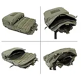 Штурмова панель рюкзак-подсумок Solve  з системою MOLLE Олива і відділенням для гідратора KT6005201, фото 8