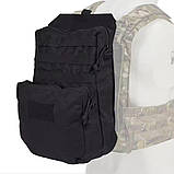 Штурмова панель рюкзак-подсумок Solve  з системою MOLLE Black і відділенням для гідратора KT6005202, фото 5