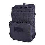 Штурмова панель рюкзак-подсумок Solve  з системою MOLLE Black і відділенням для гідратора KT6005202, фото 7