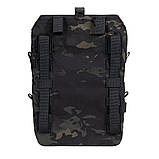 Штурмова панель рюкзак-подсумок Solve з системою MOLLE  Dark Multicam і відділенням для гідратора KT6005280, фото 3