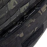 Штурмова панель рюкзак-подсумок Solve з системою MOLLE  Dark Multicam і відділенням для гідратора KT6005280, фото 7