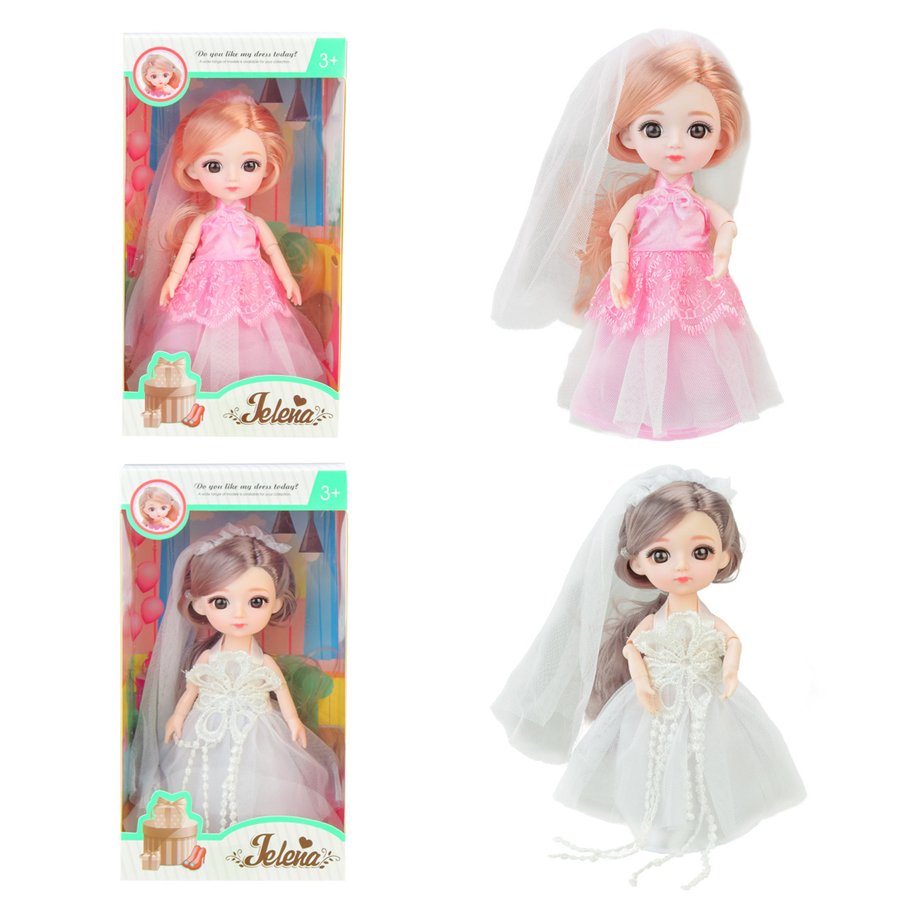 Лялька 65001C шарнірна 2 види, фото 1