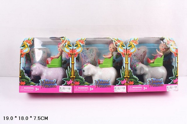 Лялька 66330 верхи на слоні 3 види, фото 1