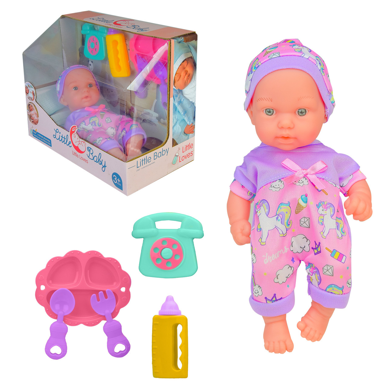 Пупс AD6607-8 з аксесуарами, фото 1