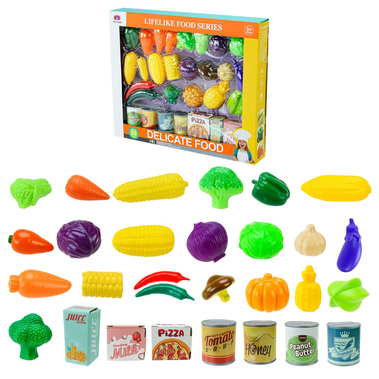 Ігровий набір Продукты 555-GH006 овочі та фрукти, фото 1