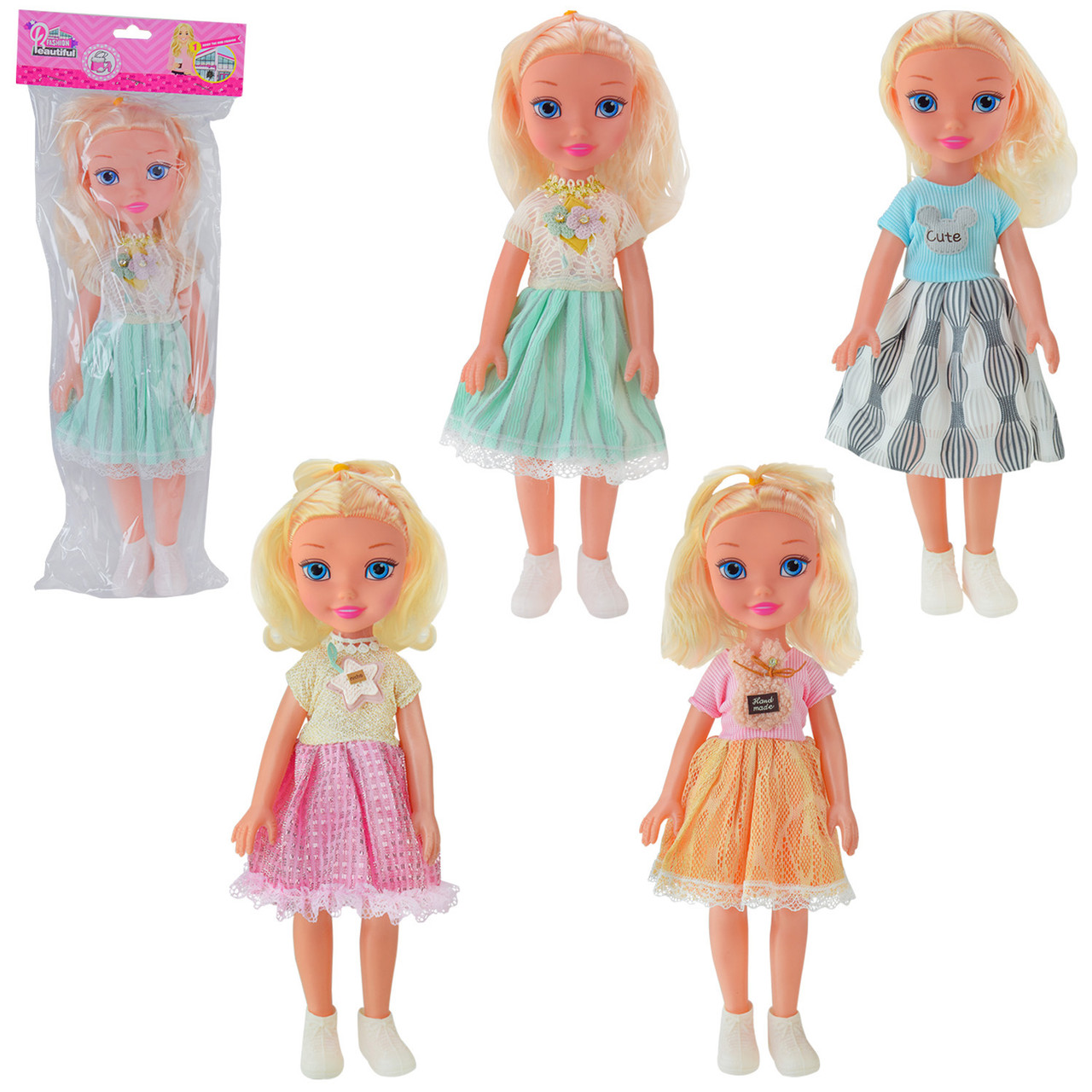 Лялька LT0010-2/3/4/5 4 види, фото 1