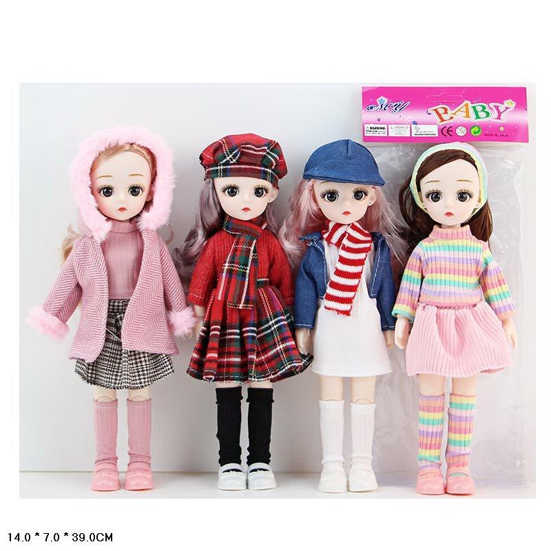 Лялька TK850 4 види пакет 14739 см, фото 1