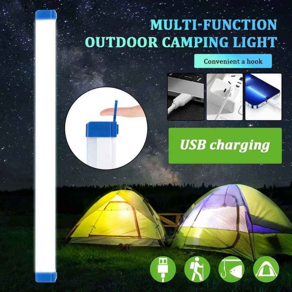 LED-світильник з акумулятором 30 см від USB-нічник, перезаряджуваний, автономний, акумуляторний
