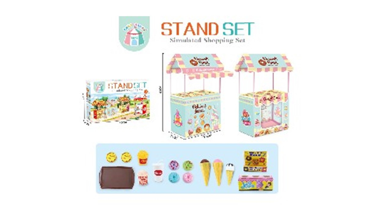 Ігровий намет з аксесуарами LCT023B Продуктова лава 104×36.5×56.5 см, фото 1