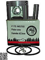 Поршень STH MS 025 MS 250 MS 250C 42,5 мм 11230302011 1123-030-2016 в зборі поршневий комплект для бензопил мотопилок