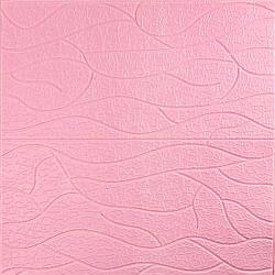 Панель 3D Pink 700*700*6mm (D) SW-00001950