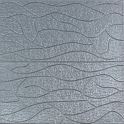 Панель 3D Silver 700*700*6mm (D) SW-00001951