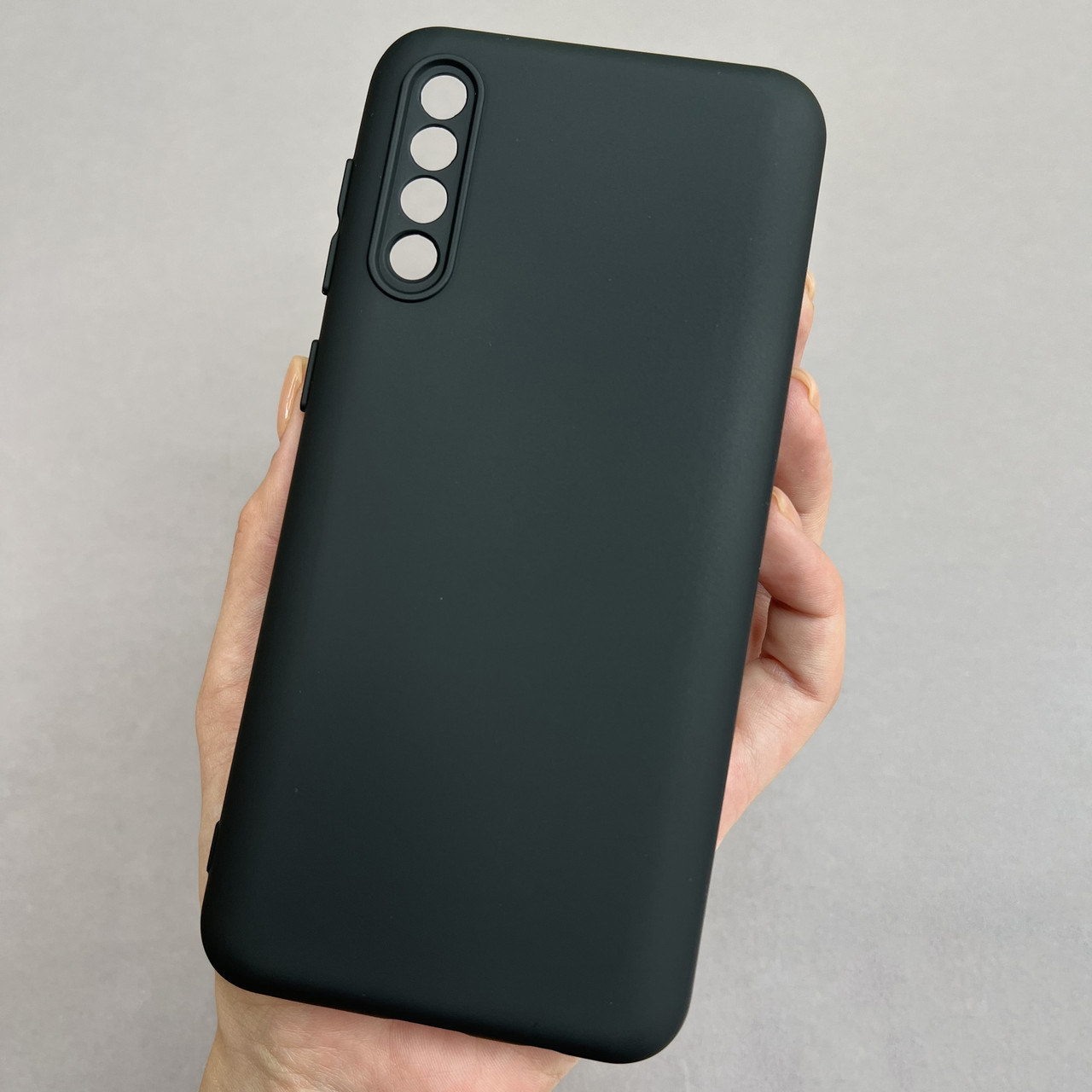 Чохол для Samsung Galaxy A50s чохол із захистом для камери на телефон самсунг а50с чорний t5g