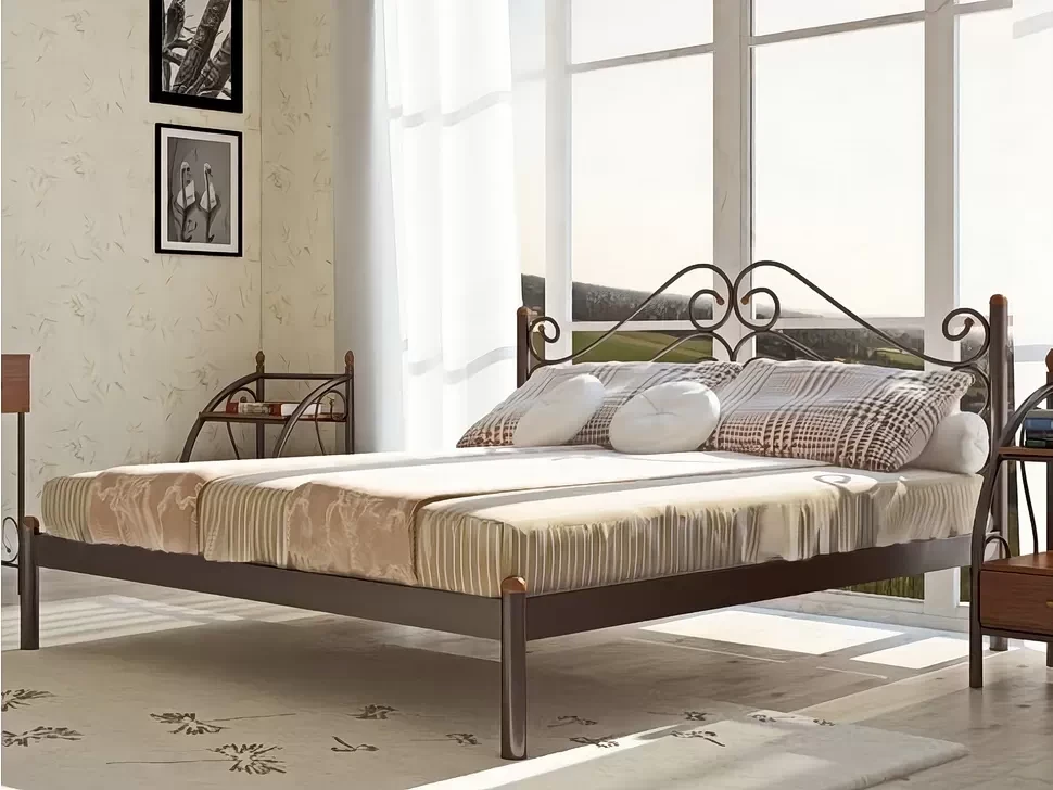 Ліжко металеве Адель Метал-Дизайн купити в Одесі, Україні, фото 1