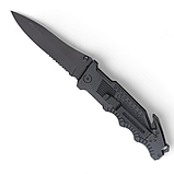 Туристичний складний ніж з серейтором 107 мм K25 Albainox в чохлі (19139), фото 3