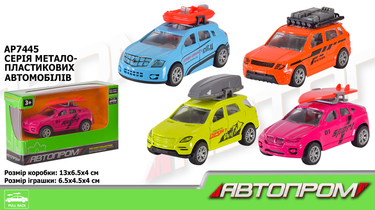 Машина металева АВТОПРОМ AP7445, фото 1