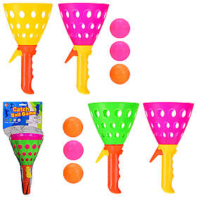 Гра Пастка CEL1203047 2 ракетки та 3 м'ячики 2 кольори 16×38 см