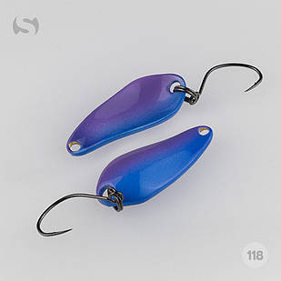 Блесна Shostka Spoon CRUMB 2.4g. 27 mm. col.118