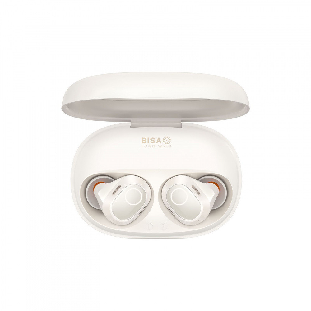 Бездротові навушники Baseus Bowie WM03 TWS creamy white, фото 1