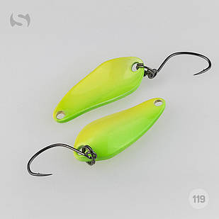 Блесна Shostka Spoon CRUMB 2.4g. 27 mm. col.119