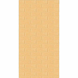 Самоклеюча 3D панель під бежеву цеглу в рулоні 3080x700x3мм (R009-3) SW-00001394