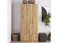 Шафа Куба 3Д/2Ш 1200 розпашна з шухлядами і полицями Фенікс