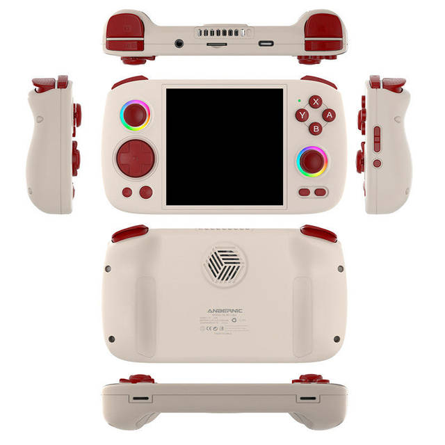 Ретро ігрова приставка Anbernic RG Cube 128GB Gray [109008