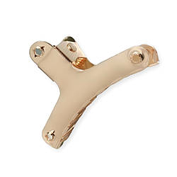 Основа для крабіка 55х28 мм 1 шт. Золотистий