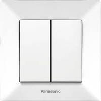 Вимикач 2-й накладний Arkedia Slim Panasonic