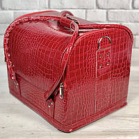 Б'юті Кейс для косметики "Crimson", малиновий