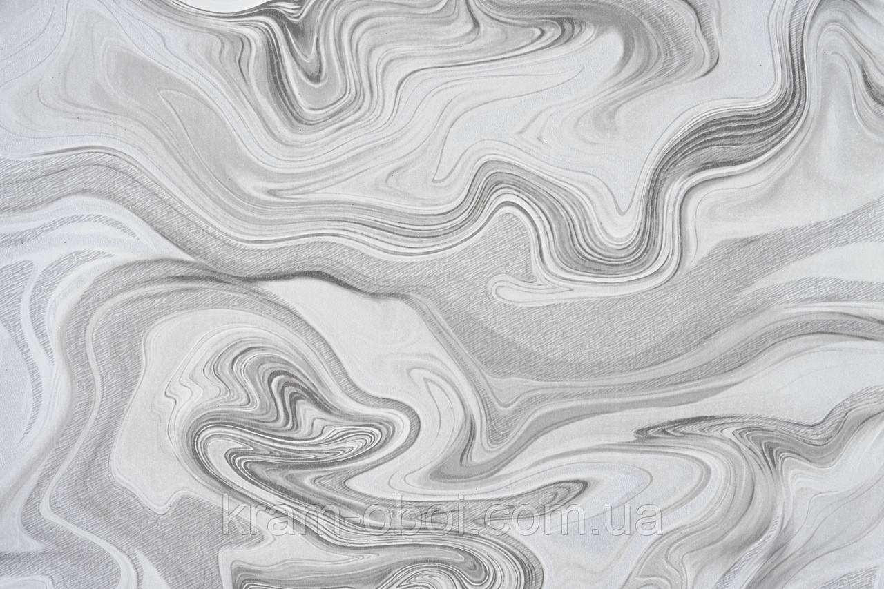 Слов'янські Шпалери вологостійкі КФТБ прості паперові миючі 10 м*0,53 9В255 Контур 5246-10, фото 1