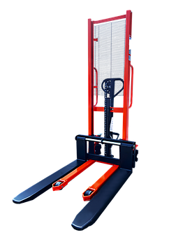 GTM Штабелер гідравлічний 1000кг, підйом-1,6м, довжина вил 1,15м,ширина 330-740мм