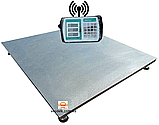Бездротові ваги 1.5х1.5м 1000кг/0.5кг Wi-Fi Бюджет 1515 А9-Е (1500х1500мм), фото 2