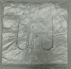 Пакет майка 22*36 колобок білий 100шт/уп