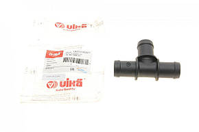 Фланець системи охолодження VW Golf / Jetta / Tiguan / Crafter / T4 91- (трійник) Vika 19070795801, фото 1