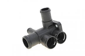 Фланець системи охолодження VW T4 2.0 / Golf / Passat / Jetta 1.8 82-03 Vika 11210115801, фото 2