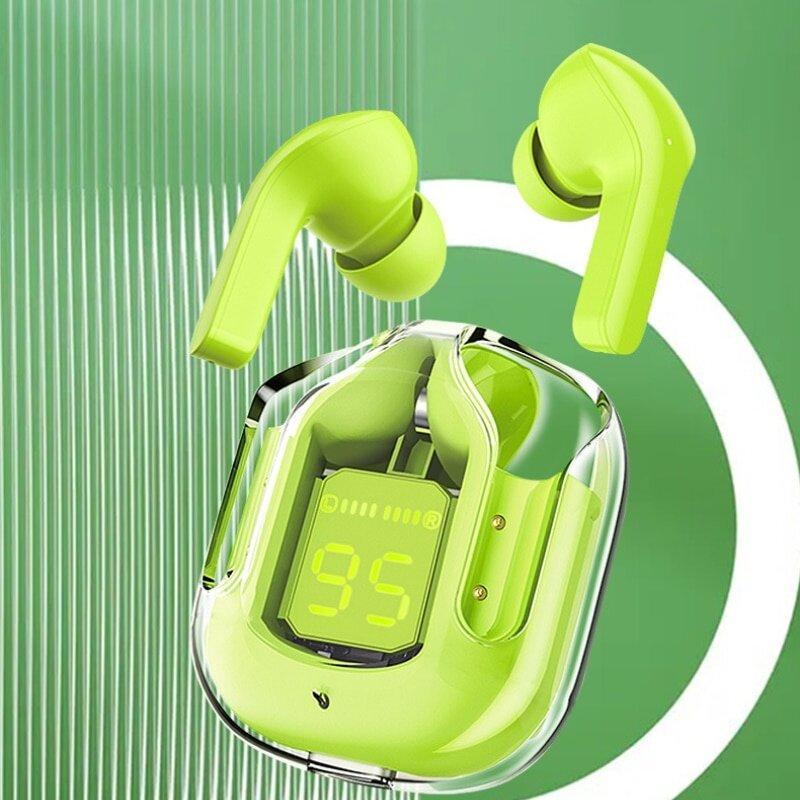 Бездротові навушники Air31 TWS Bluetooth навушники Зелені