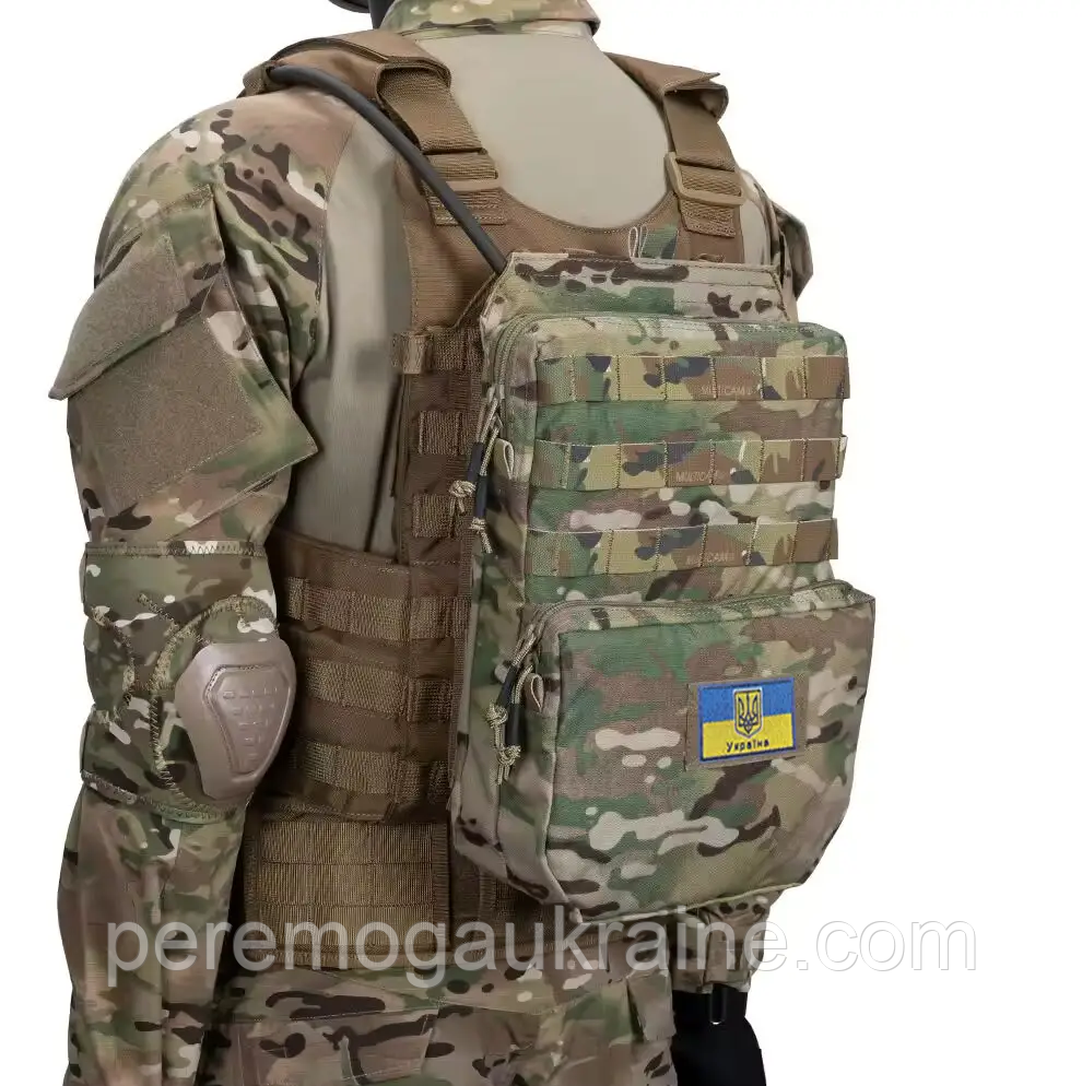 Штурмова панель рюкзак-подсумок Solve з системою MOLLE Multicam і відділенням для гідратора KT6005206