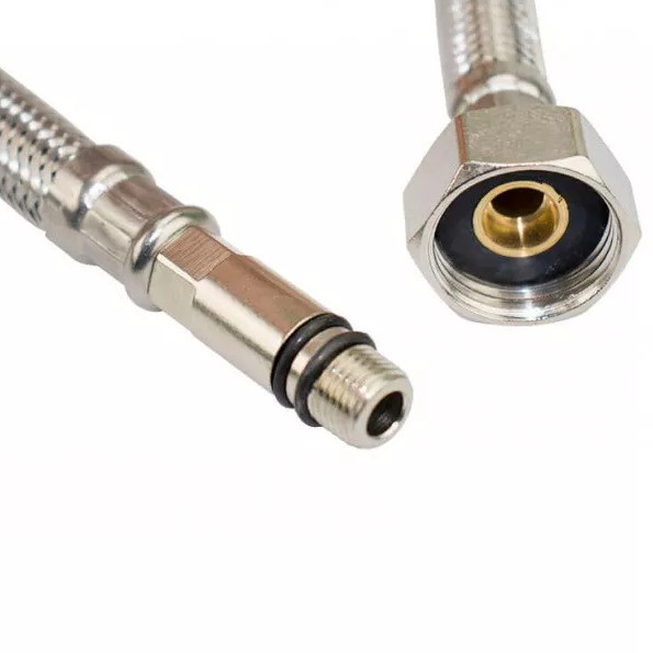 Шланг для підключення змішувача ITAL зв-вн M10(LONG)x1/2" 30 см 155769 PRFL12030