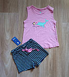 Дитячий костюм комплект Lupilu на дівчинку р.86-92 - 12-24 місяці, 51663, майка + шорти, фото 2