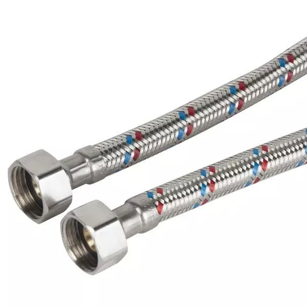 Шланг гнучкий для підключення води ITAL вн-вн 1/2"x1/2" 30 см 155787 STFF12030