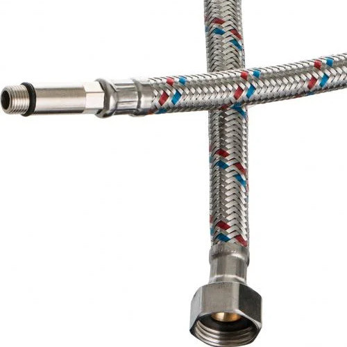 Шланг для підключення змішувача ITAL зв-вн M10(LONG)x1/2" 30 см 155807 STFL12030