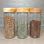 Набір скляних банок для зберігання, скло 500 мл (6 шт.), фото 4