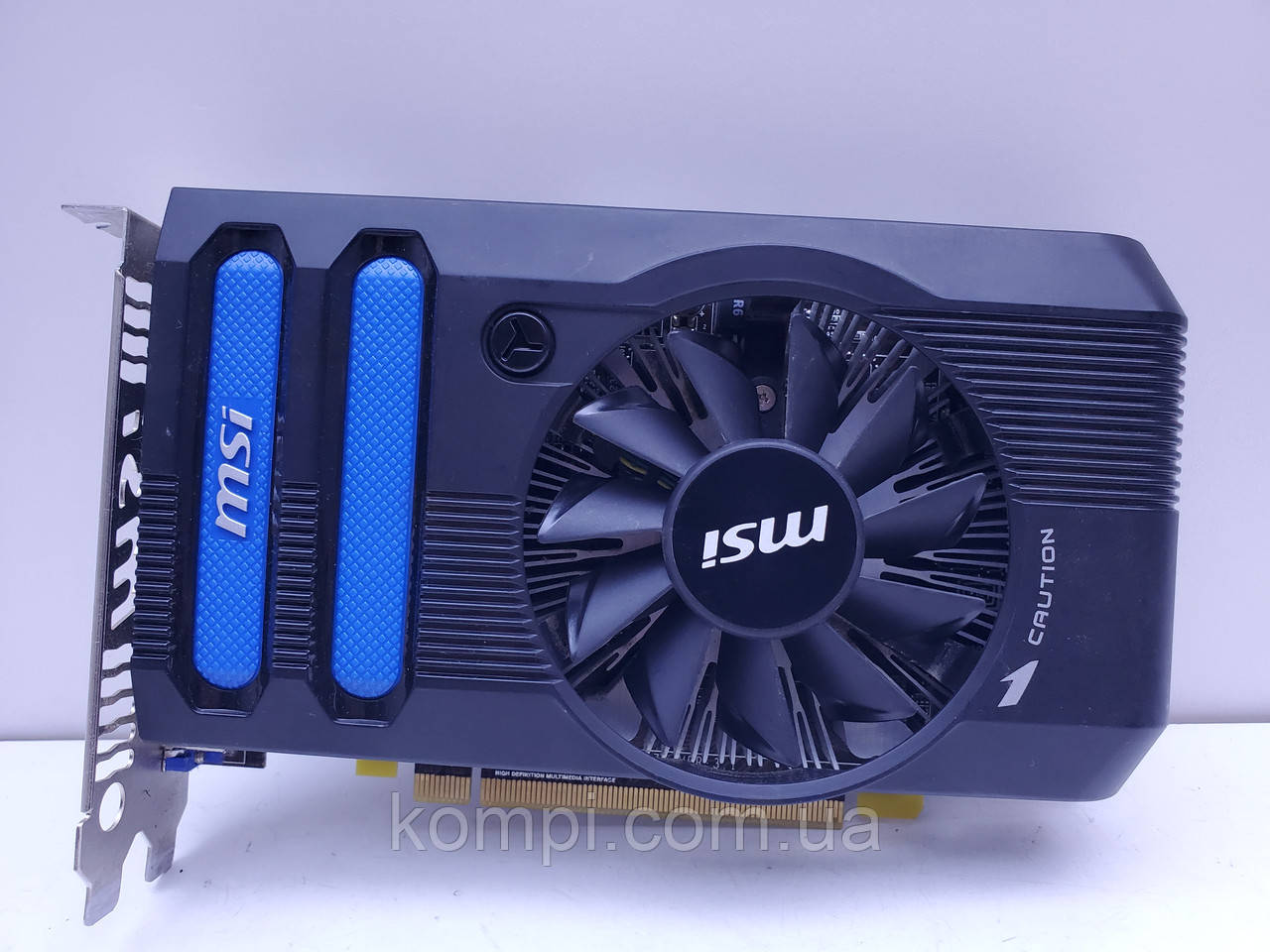 Відеокарта MSI Radeon HD 7770 1GB (1GB,GDDR5,128 Bit,HDMI,PCI-Ex,Б/у), фото 1