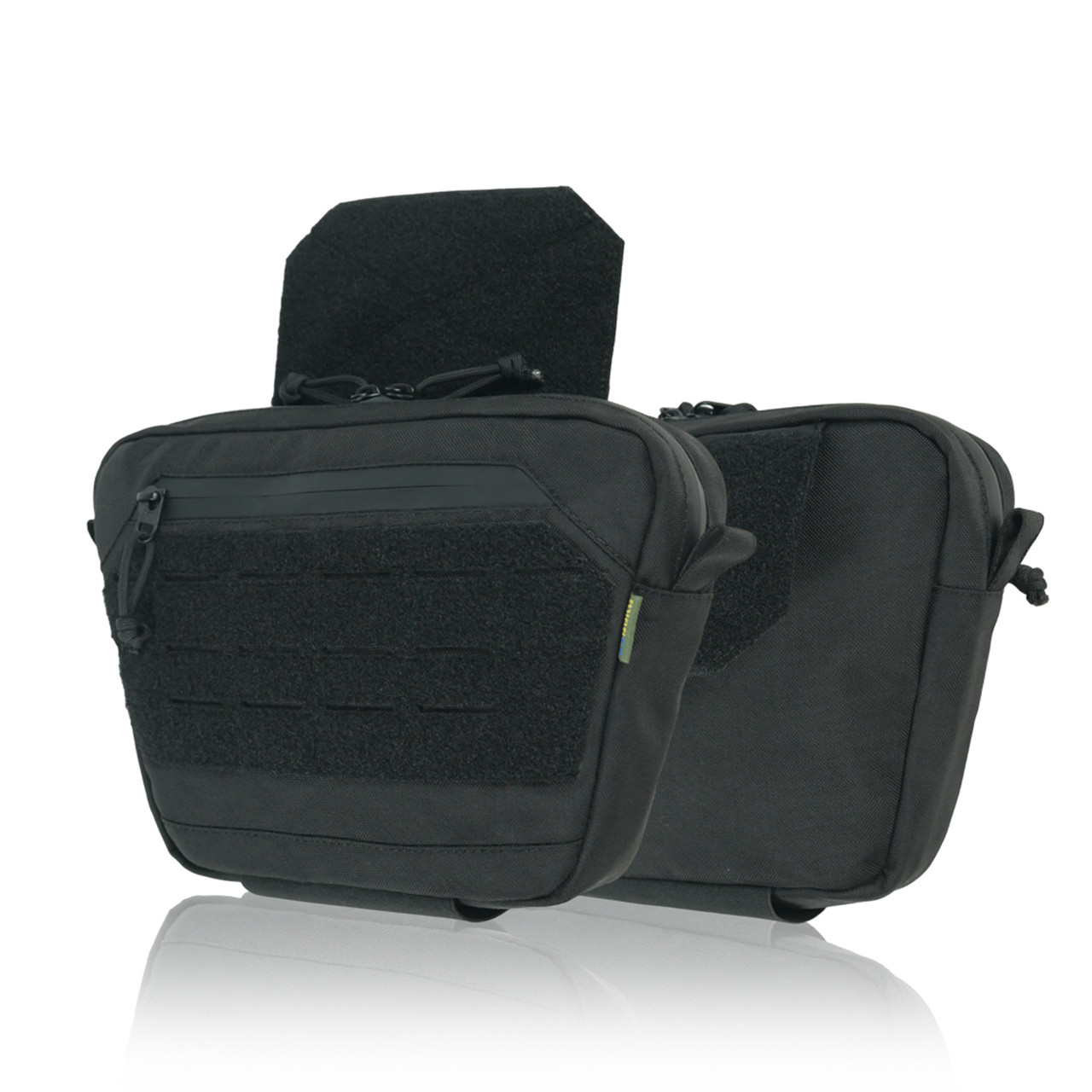 Сумка-напашник Чорна XL Kiborg GU під бронепакет Виготовлений з Cordura 1000D +NIR-просочення ( від ПНБ)